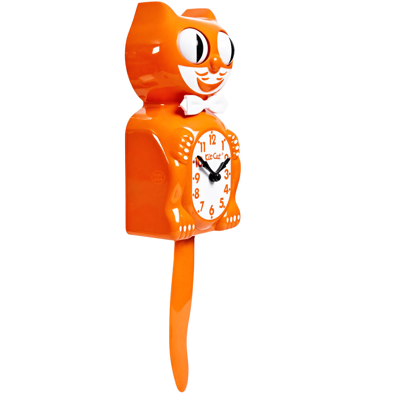 ORANGE KIT CAT KLOCK - DYKE & DEAN