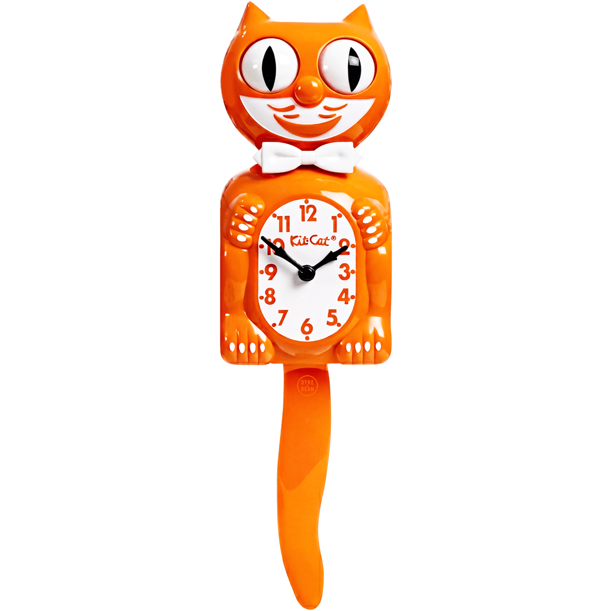 ORANGE KIT CAT KLOCK - DYKE & DEAN