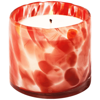 PADDYWAX LUXE SAFFRON ROSE GLASS CANDLE - DYKE & DEAN