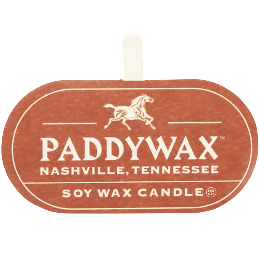 PADDYWAX VISTA AMBER GLASS CANDLE TOBACCO & PATCHOULI - DYKE & DEAN