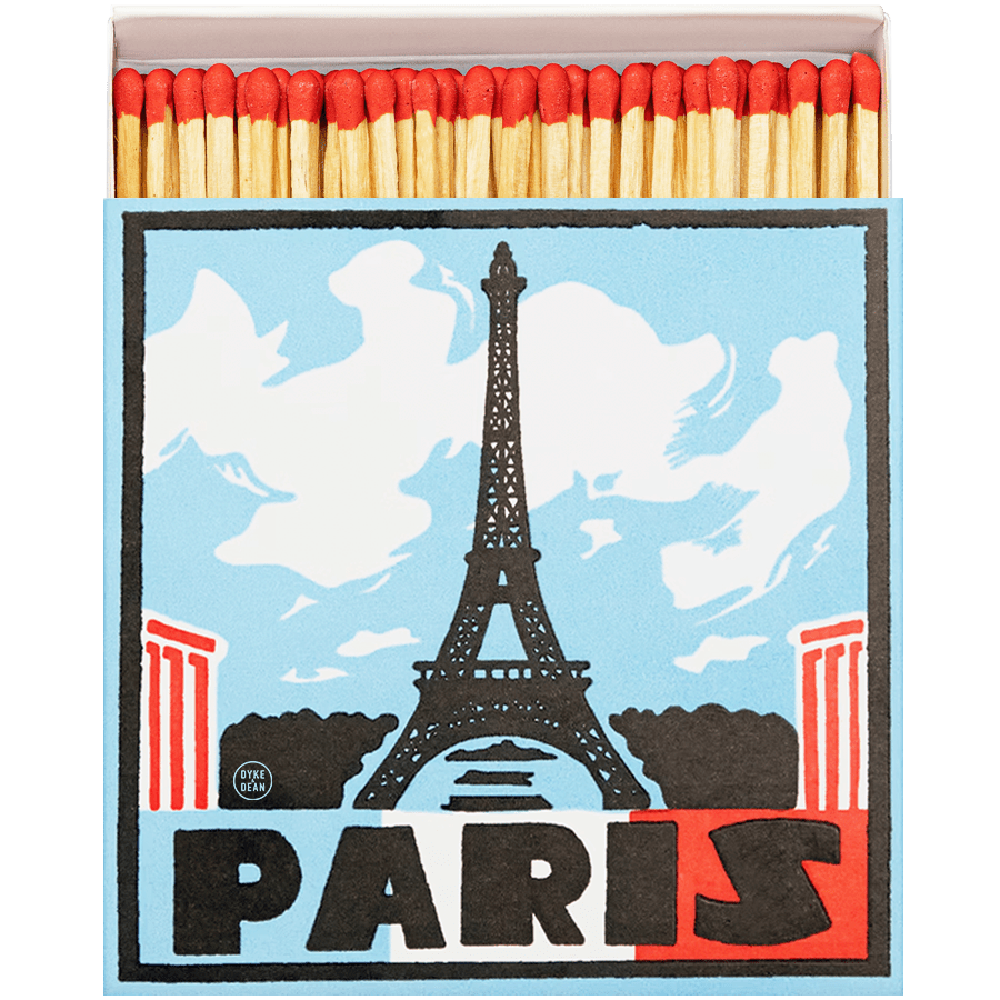 PARIS LUXURY SAFETY MATCHES - DYKE & DEAN
