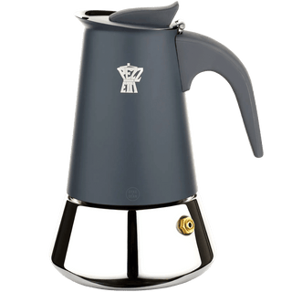 PEZZETTI 2 CUP COFFEE MAKER INDUCTION HOB ASH GREY - DYKE & DEAN