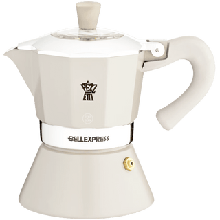 PEZZETTI ESPRESSO COFFEE MAKER INDUCTION HOB DOVE GREY - DYKE & DEAN