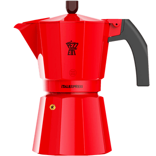 PEZZETTI ESPRESSO COFFEE MAKER RED 3 CUP - DYKE & DEAN