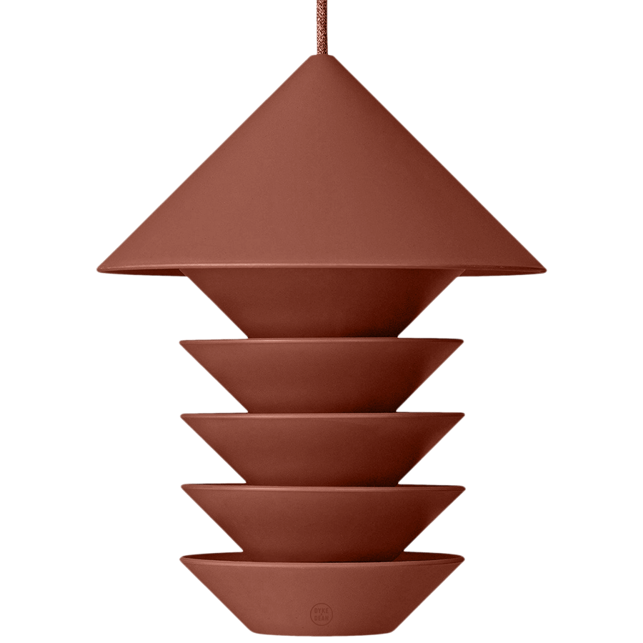PIDAT BIRD FEEDER TERRACOTTA - DYKE & DEAN