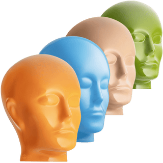 PORCELAIN CERAMIC HEAD - DYKE & DEAN