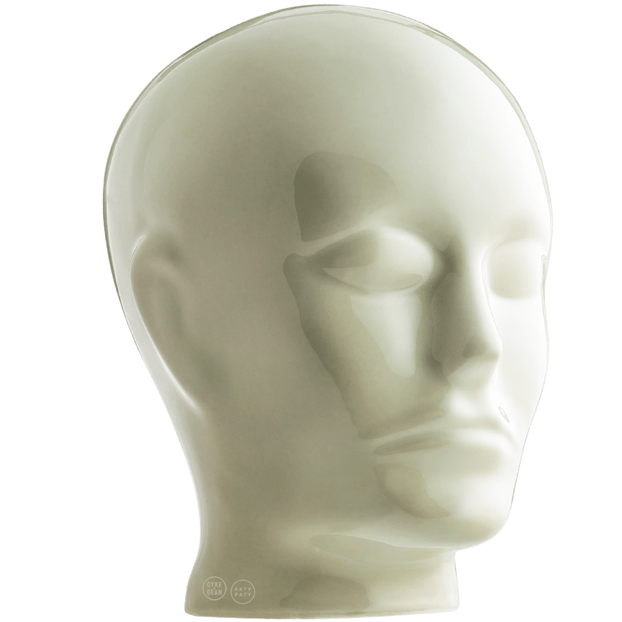 PORCELAIN CERAMIC HEAD - DYKE & DEAN