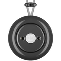 PORCELAIN KATY PATY COLONA ROUND SURFACE MOUNTED MOTION SENSOR DARK GREY - DYKE & DEAN