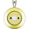 PORCELAIN KATY PATY COLONA ROUND SURFACE MOUNTED MOTION SENSOR LUCEDO - DYKE & DEAN