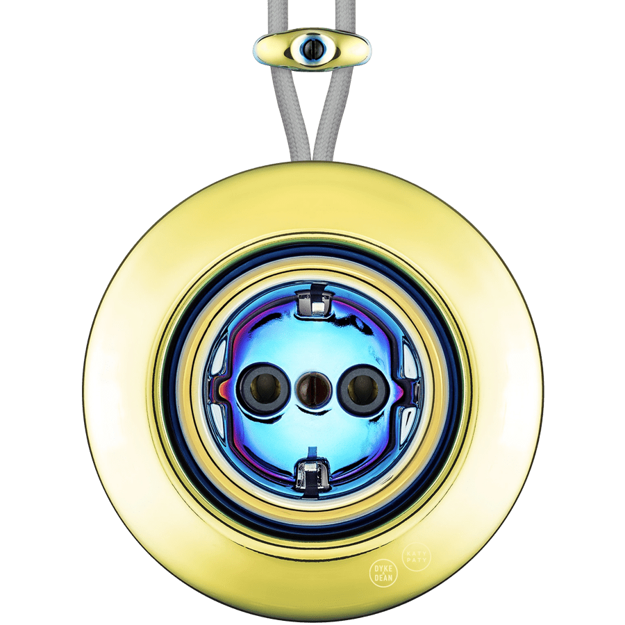 PORCELAIN KATY PATY COLONA ROUND SURFACE MOUNTED SCHUKO SOCKET LUCEDO - DYKE & DEAN