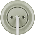 PORCELAIN WALL CABLE GLAND SOCKET GREY GREEN - DYKE & DEAN
