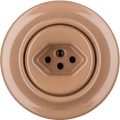 PORCELAIN WALL MOUNTED SWISS SOCKET DERMA - DYKE & DEAN