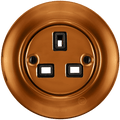 PORCELAIN WALL SOCKET BRONZE UK - DYKE & DEAN