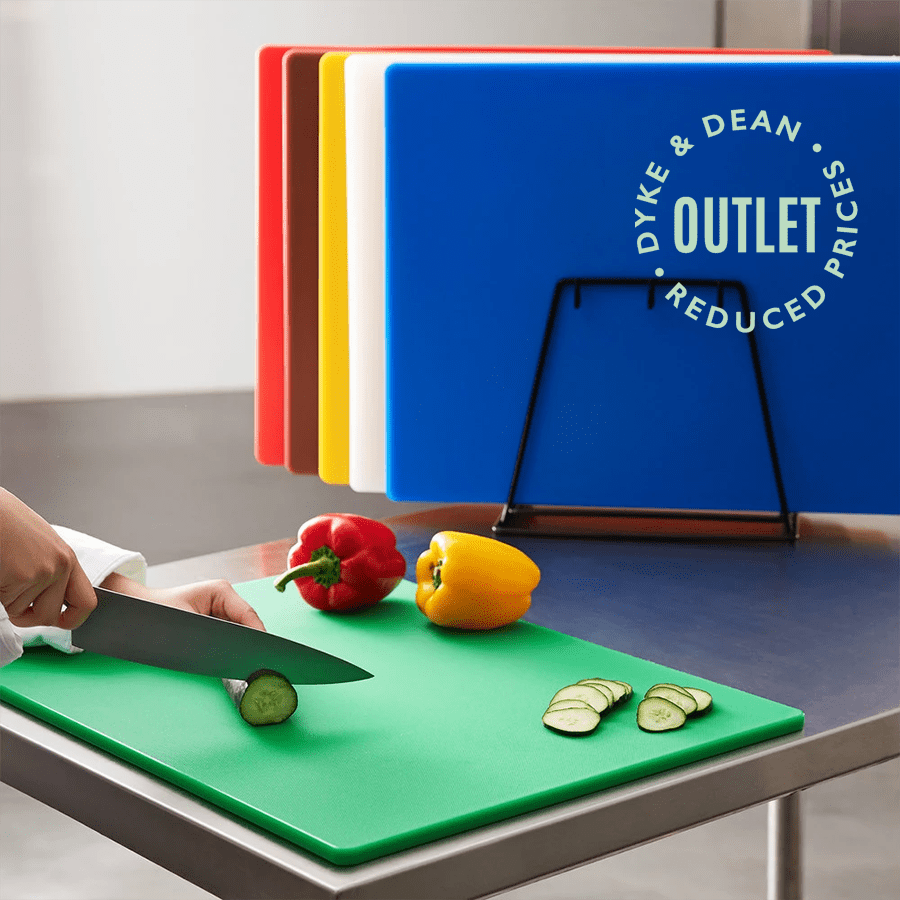 PRO BLOCK CHOPPING BOARD YELLOW OUTLET - DYKE & DEAN