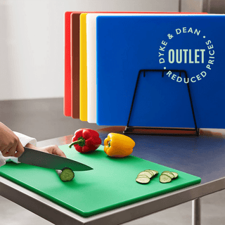 PRO BLOCK CHOPPING BOARD YELLOW OUTLET - DYKE & DEAN