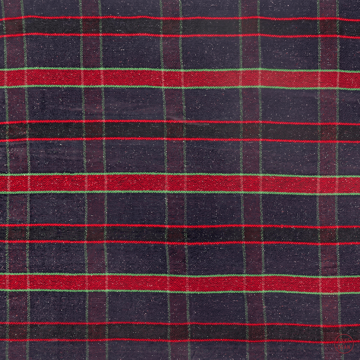 RECYCLED BLANKET NAVY - DYKE & DEAN