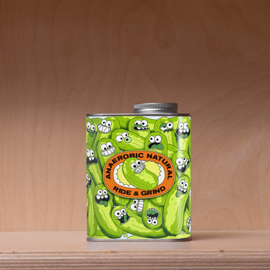 RIDE & GRIND COLOMBIA COFFEE BEANS TIN - DYKE & DEAN