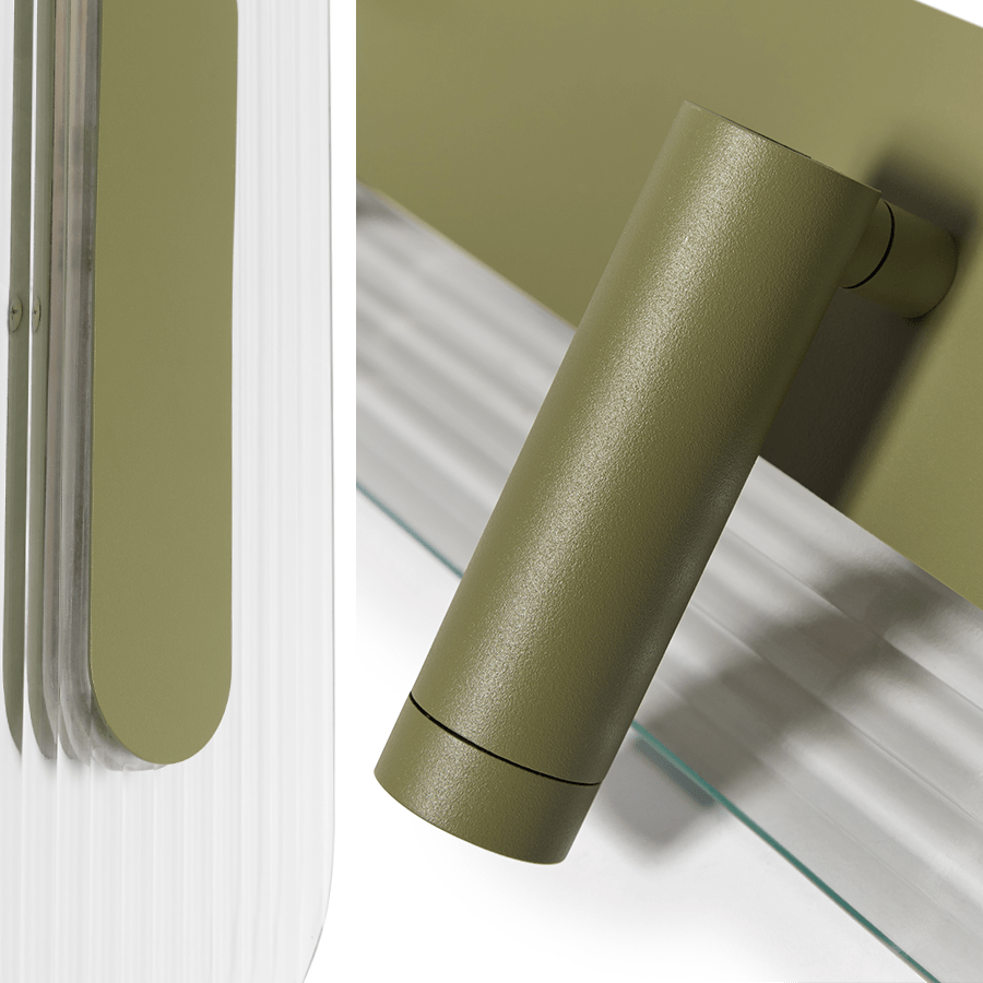 RIFLO DOUBLE WALL SPOT LIGHT OLIVE GREEN - DYKE & DEAN