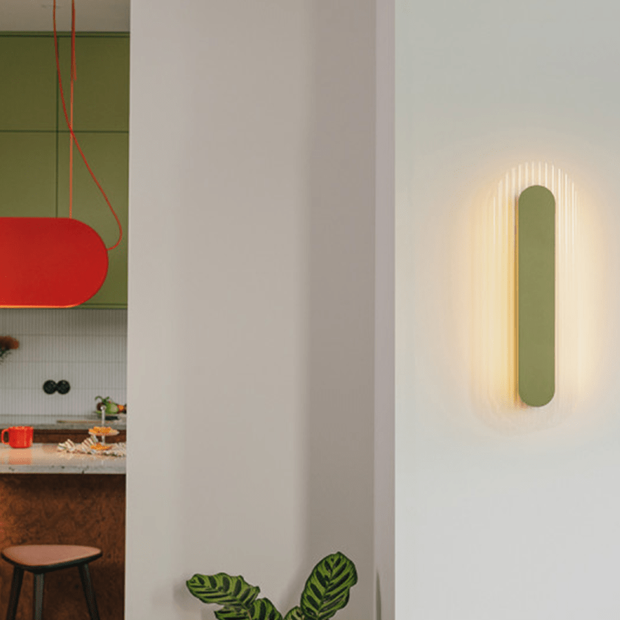 RIFLO LONG WALL LIGHT WHITE - DYKE & DEAN