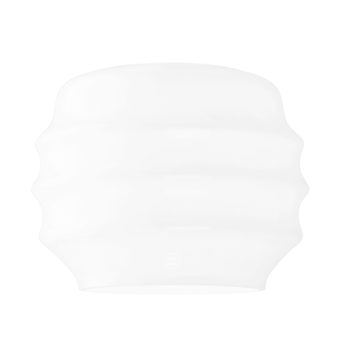 RIPPLE OPALINE PENDANT SHADE MEDIUM - DYKE & DEAN