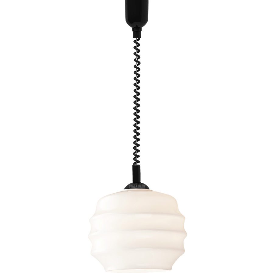 RIPPLE OPALINE RETRACTABLE CORD LIGHT MEDIUM - DYKE & DEAN