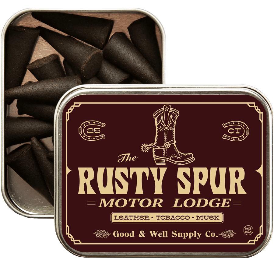 RUSTY SPUR MOTOR LODGE INCENSE - DYKE & DEAN