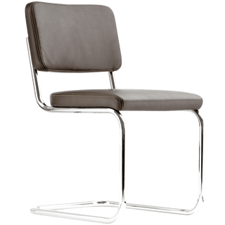 S 32 PV THONET LEATHER DINING CHAIR - DYKE & DEAN