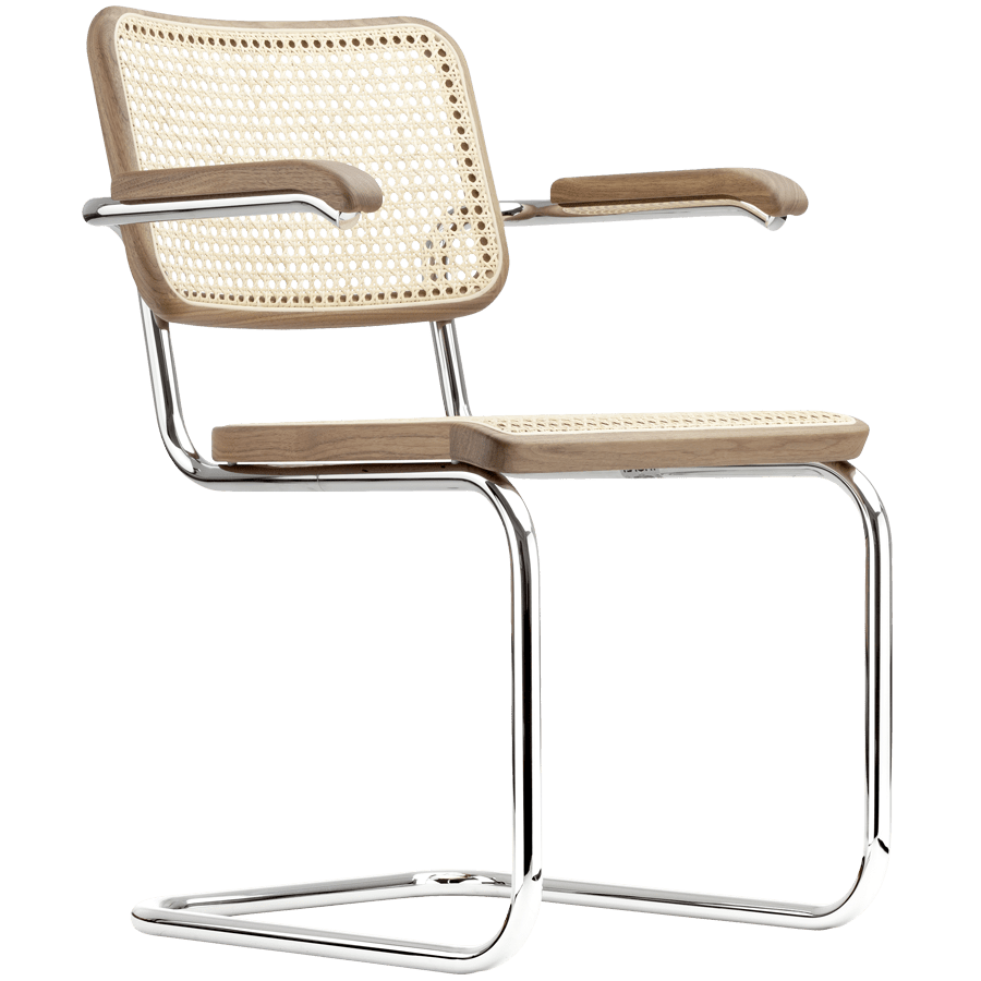 S 64V THONET CANE DINING CHAIR - DYKE & DEAN