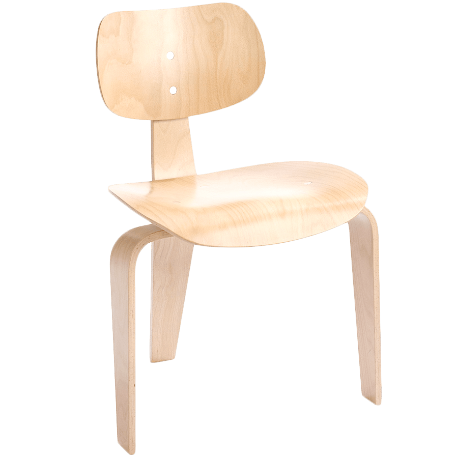 SE42 THREE LEG CHAIR NATURAL - DYKE & DEAN