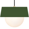 SHADED GLOBE PENDANT LIGHTS - DYKE & DEAN