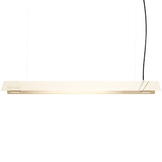 SHADED PENDANT STRIP LIGHTS PLATED - DYKE & DEAN