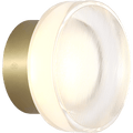 SIGNAL SCONCE WALL LIGHT RIBBED GLASS - DYKE & DEAN