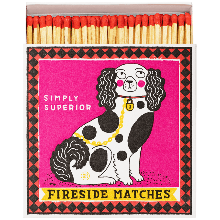 SIMPLY SUPERIOR DOG LUXURY SAFETY MATCHES - DYKE & DEAN