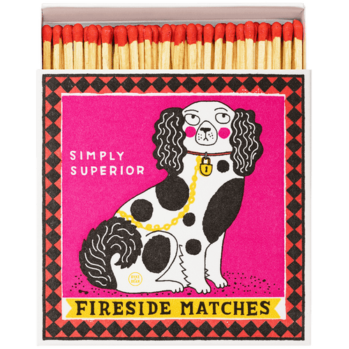 SIMPLY SUPERIOR DOG LUXURY SAFETY MATCHES - DYKE & DEAN