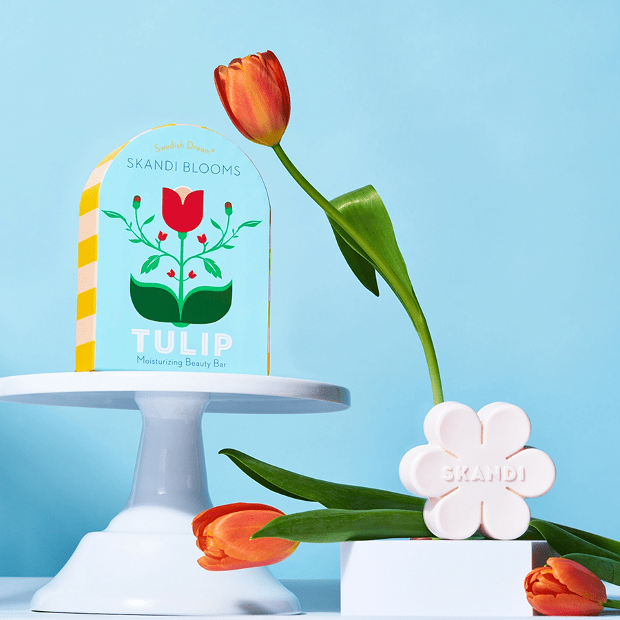 SKANDI BLOOMS TULIP BAR SOAP - DYKE & DEAN