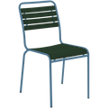 SLATTED GREENWOOD STACKING CHAIR COLOUR