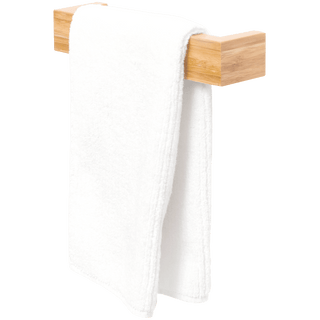 SLIMLINE HAND TOWEL RAIL IN BAMBOO - DYKE & DEAN