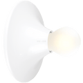 SMALL FUNNEL LAMP WHITE - DYKE & DEAN