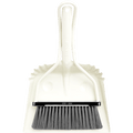 SMILEY METAL DUST PAN SET IVORY - DYKE & DEAN