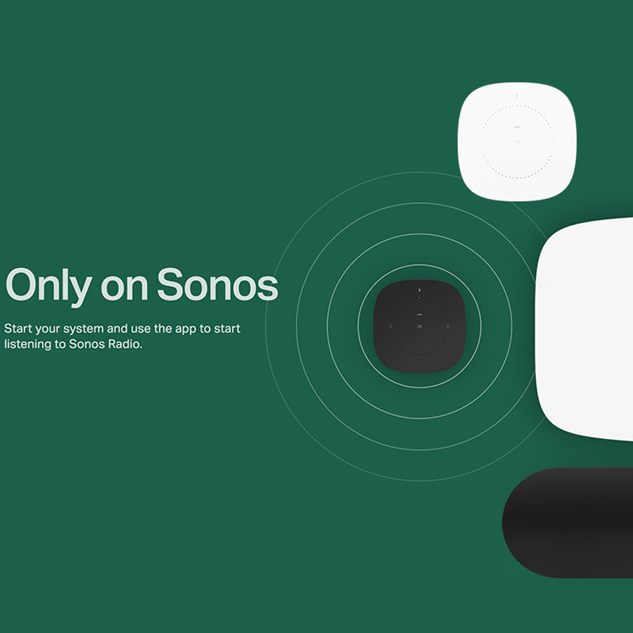 SONOS 2-ROOM SET WITH ONE - WHITE - DYKE & DEAN