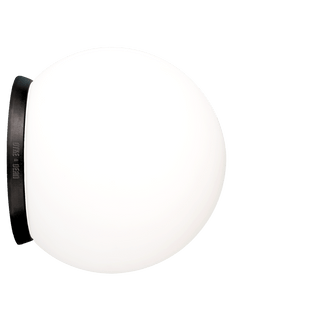 SPHERE LAMP BLACK BASE 200mm - DYKE & DEAN