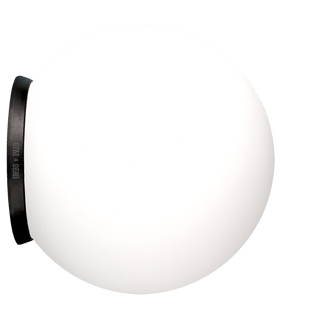 SPHERE LAMP BLACK BASE 300mm - DYKE & DEAN