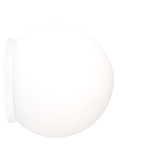 SPHERE LAMP WHITE BASE 200mm - DYKE & DEAN
