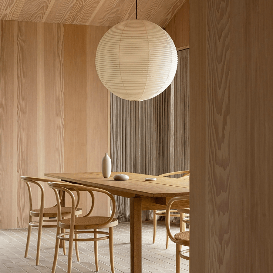 SPHERE LINEN LIGHT SHADE 120CM - DYKE & DEAN