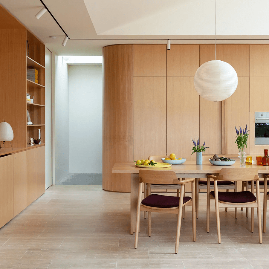 SPHERE LINEN LIGHT SHADE 50CM - DYKE & DEAN