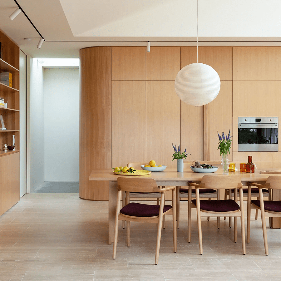 SPHERE LINEN LIGHT SHADE 70CM - DYKE & DEAN