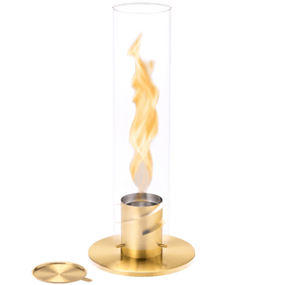 SPIN 90 TABLE FIRE TUBES GOLD SPIN TUBE - DYKE & DEAN