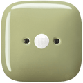 SQUARE PORCELAIN WALL CABLE MOTION SENSOR MOSS GREEN - DYKE & DEAN
