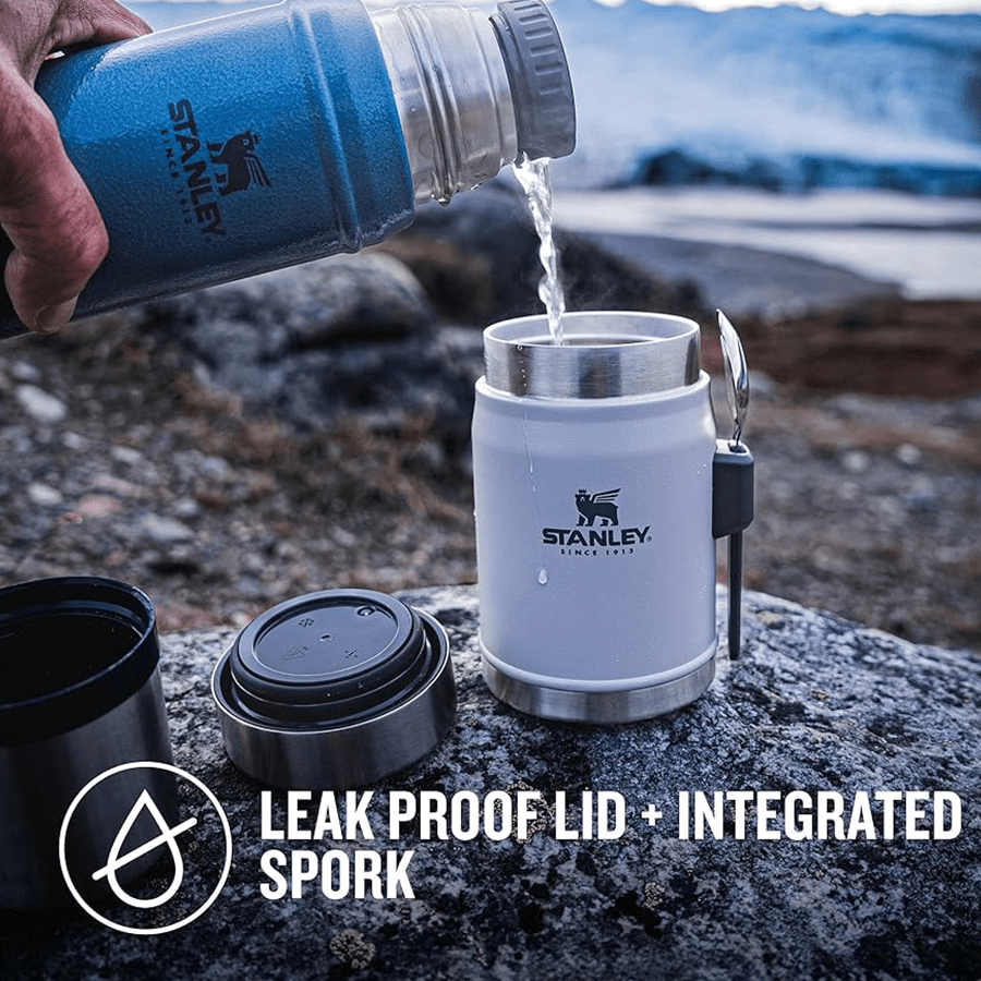 STANLEY FOOD JAR + SPORK 0.4L HYRANGEA - DYKE & DEAN