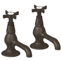SURFACE MOUNTED TWIN CROSS TAPS - DYKE & DEAN